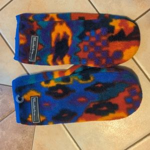 Powderline fleece mittens used